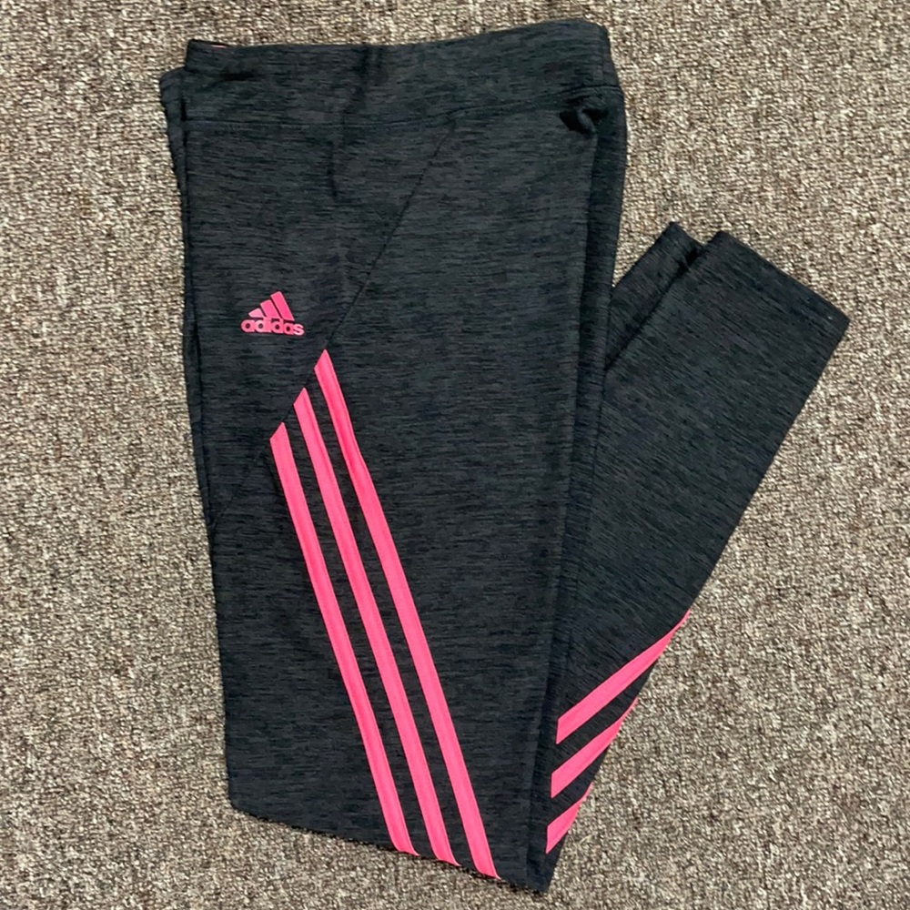 Adidas Girl’s Climalite Performance Pants Size L (14)